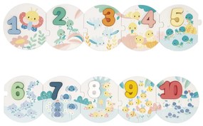 Puzzle da incastrare Pure - I miei primi numeri
