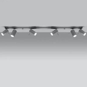 Sollux SL.0454 - Faretto da binario RING 6xGU10/10W/230V