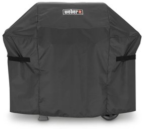 Copertura protettiva per barbecue in poliestere WEBER Premium per Spirit II - 3 bruciatori L 68.5 x P 129.54 x H 107 cm