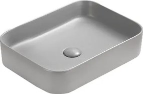 Mexen Vena lavandino da appoggio 50 x 37 cm, grigio chiaro opaco - 22195061