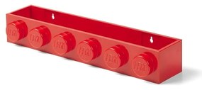 Mensola a muro rossa per bambini Sleek - LEGO®