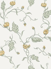Sandberg Carta da parati Elmire - Spring Green