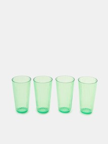 Sinsay - Confezione da 4 bicchieri - verde chiaro