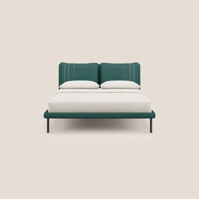 Giselle letto moderno con cuscini testata regolabili con tasche in microfibra impermeabile T11