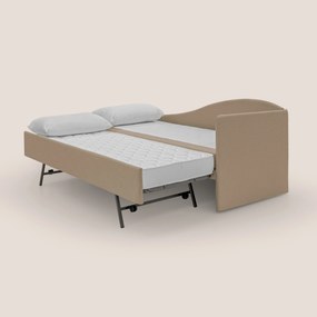 Nolo Divano duplex con doppio letto in tessuto simil cotone impermeabile T13 beige