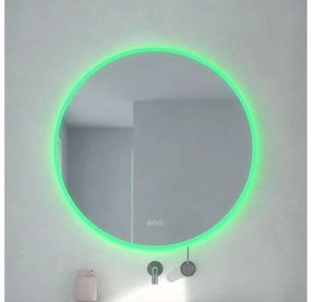 Brilagi-LED RGBW dimmerabile, specchio riscaldato con retroilluminazione CLARA PRO 19W/230V Ø 60 cm IP44 + telecomando