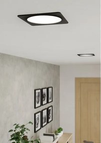 Eglo 901392 - Faretto da incasso a LED FUEVA LED/10,5W/230V 16,6x16,6 cm nero