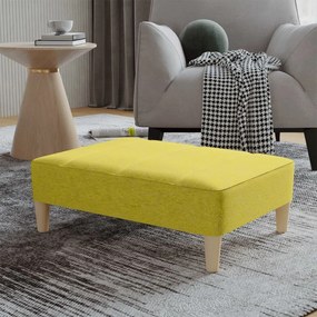 Poggiapiedi Verde 78x56x32 Cm İn Tessuto /