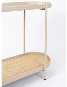 Tavolo consolle beige 39x85 cm Amaya – White Label