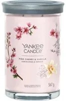 Candela Pink Cherry Vanilla in barattolo grande Yankee Candle