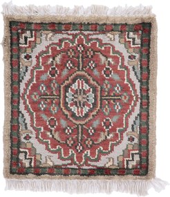 Agra Tappeto 30 x 30 (Indian) Annodato A Mano