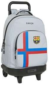 Trolley per la Scuola F.C. Barcelona Grigio (33 x 45 x 22 cm)