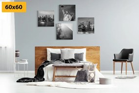 Set di quadri – New York in bianco e nero