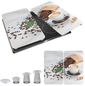 Coperchi per stufe in vetro temperato in set da 2 52x30 cm Café Aromatica - Maximex