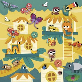 My arts&crafts - Adesivi - Animali della giungla