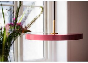 Lampada a sospensione LED rosa con paralume in metallo ø 43 cm Asteria Medium - UMAGE