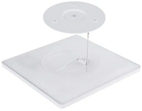 Globo 41563-24W - Plafoniera LED da bagno SAPANA LED/24W/230V IP44 bianco