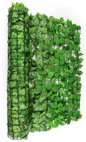 blumfeldt Fency Bright Leaf Recinto Privacy Antivento 300x100 cm Faggio Verde Chiaro