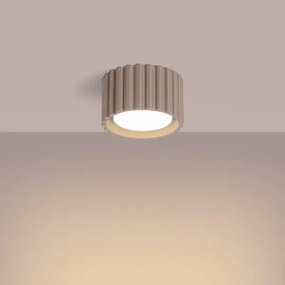 Sollux SL.1817 - Faretto AURA 1xGX53/10W/230V 6 cm taupe