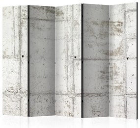 Paravento separè Bunker urbano II - architettura urbana con texture di cemento