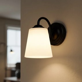 Lampada da parete PAFOS 1xE27/15W/230V nera