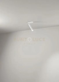 Faretto in alluminio colore bianco bambù led 10w 1120lm 3000k cri?90