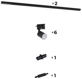 Zuma Line 3015 - Faretto per sistema a binario REFLEKTOR 6xGU10/10W/230V