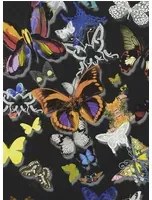 Christian Lacroix Carta da parati Butterfly Parade - Oscuro