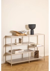 Libreria grigia 114x78x35 cm Seaford – Actona