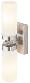 Globo 7816 - Applique da bagno SPACE 2xE14/40W/230V IP44