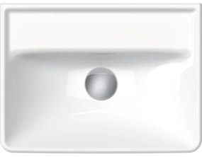 Duravit 738450070 - Lavabo sospeso D-NEO 45 x 33,5 cm in ceramica, finitura bianco lucido