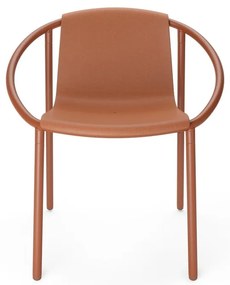 Sedie da pranzo color mattone Ringo - Umbra