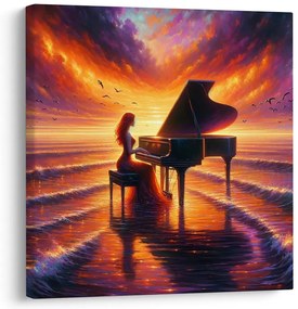 Quadro su tela – Melodie nei riflessi