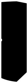Colonna per mobile bagno Vague BADEN HAUS 2 ante P 38 x L 30 x H 130 cm nero opaco