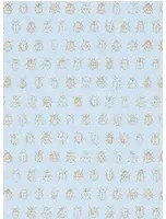 Eijffinger Carta da parati Lady Bug - Blau/ Pastell/ Gold