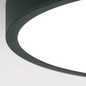 Orion DL 7-657/14 - Plafoniera LED BULLY LED/12W/230V diametro 14 cm nero