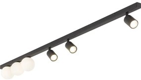 Faretto VOX 3xG9/8W/230V + 3xGU10/10W nero