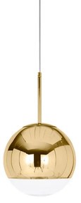 Specchio Ball 25 Lampada LED a Sospensione Oro - Tom Dixon