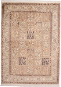 Cashmere Silk Tappeto 150x220 (Indian) Annodato A Mano