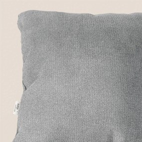 Destiny cuscino disponibile in diversi colori realizzato in tessuto morbido impermeabile T02 grigio chiaro