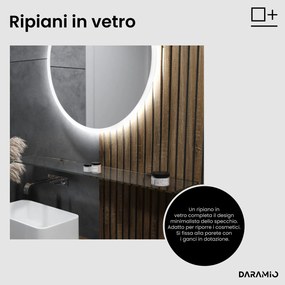 Specchio rotondo con luce LED E1