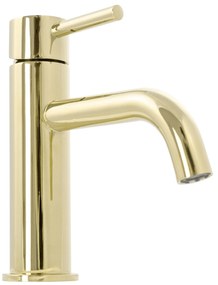 Rubinetto da lavabo Rea Lungo L. Gold Low