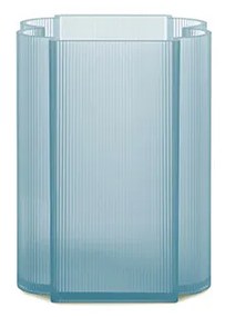 Kartell - Okra Vase Low Blue Kartell