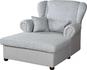 Chaise longue grigia Lord – Ropez