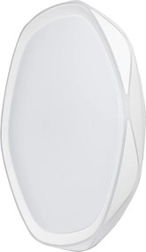 Plafoniera LED Rotonda 72W Ø51cm Dimmerabile e CCT con telecomando Colore Bianco Variabile CCT