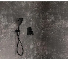 Ravak X070156 - Miscelatore doccia da incasso FREE nero