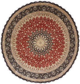 Ghom Tappeto persiano 200x200 (Iran) Annodato A Mano