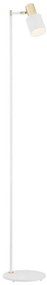 Argon 4258 - Lampada da terra DORIA 1xE27/15W/230V bianco/ottone