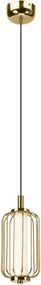 Lampada a sospensione con cavo LED BONNIE LED/10W/230V 3000K oro