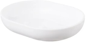 Aqualine - Portasapone SNOW bianco/bambù